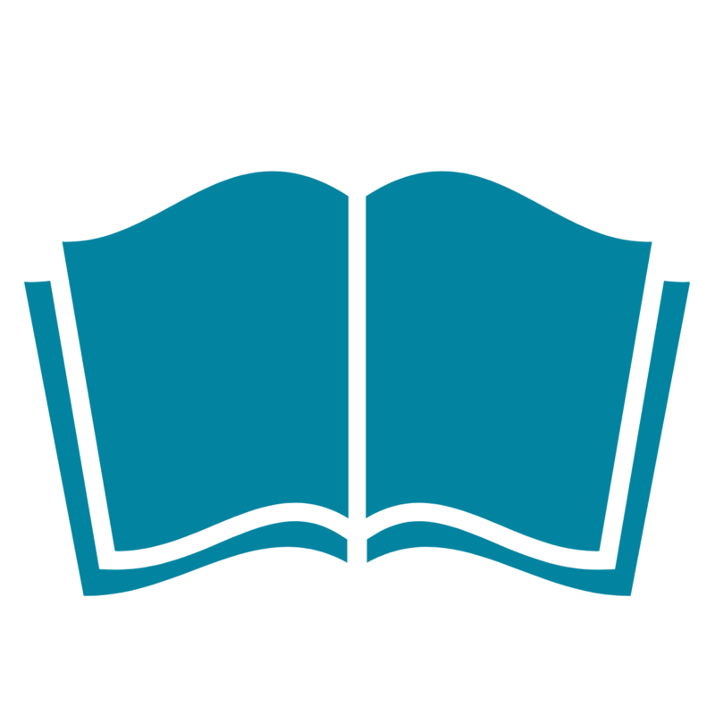 A picture of a book icon.