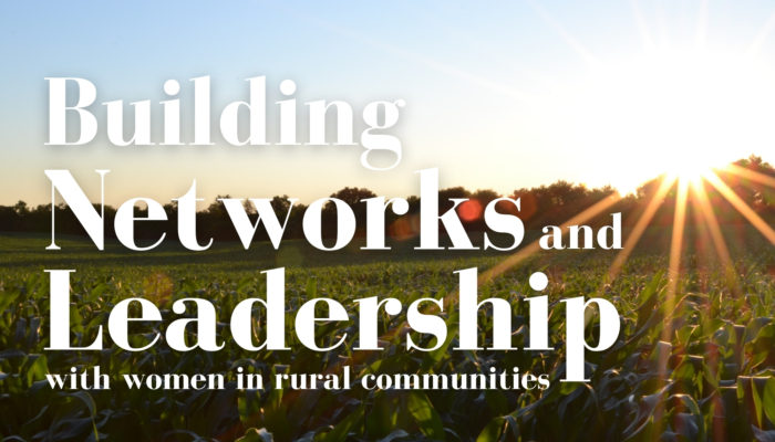 100 Rural Women - Building Networks and Leadership Newsletter Title