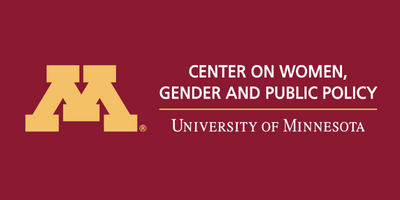 Center for Women, Gender, and Public Policy at the University of Minnesota logo