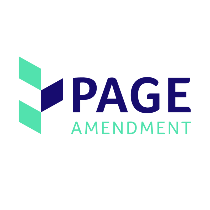 PAGE AMENDMENT