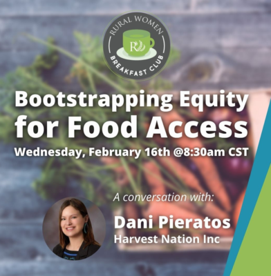 Feb Webinar Bootstrapping Equity for Food Access