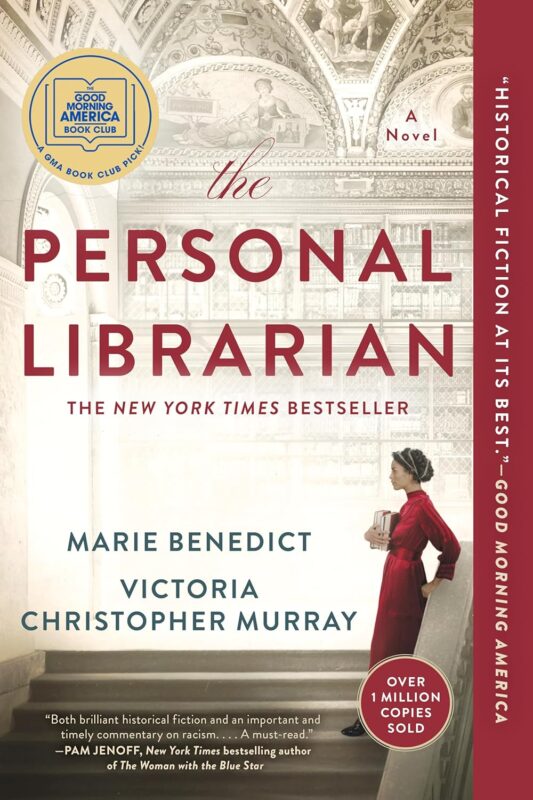 book cover for The Personal Librarian